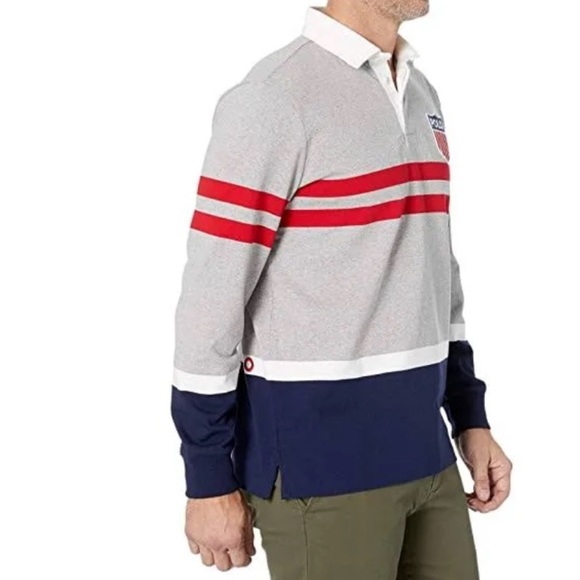 NWOT Mens Classic Fit Polo Ralph Lauren Long Sleeve pullover Polo rugby Jersey - Picture 15 of 16